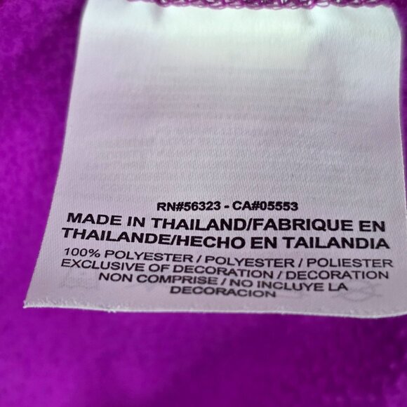 Womens Nike Therma Fit Purple Hoodie Sweatshirt Drawstring Polyester Size M - Picture 3 of 8